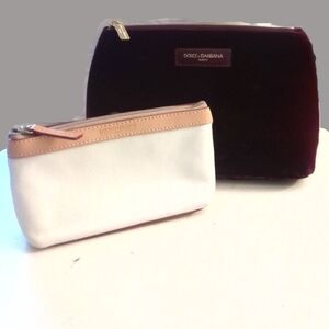 2 Cosmetic / Toiletry Bags